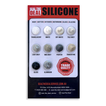 Silicone Sealant Neutral Cure For Kitchen, Bathroom, Roofs & Gutters - 300 ml